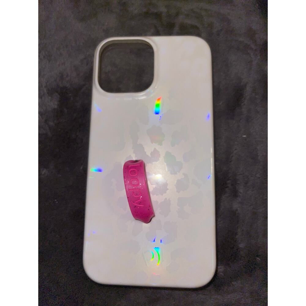 Loopy Phone Case - 12 Pro Max - opal leopard